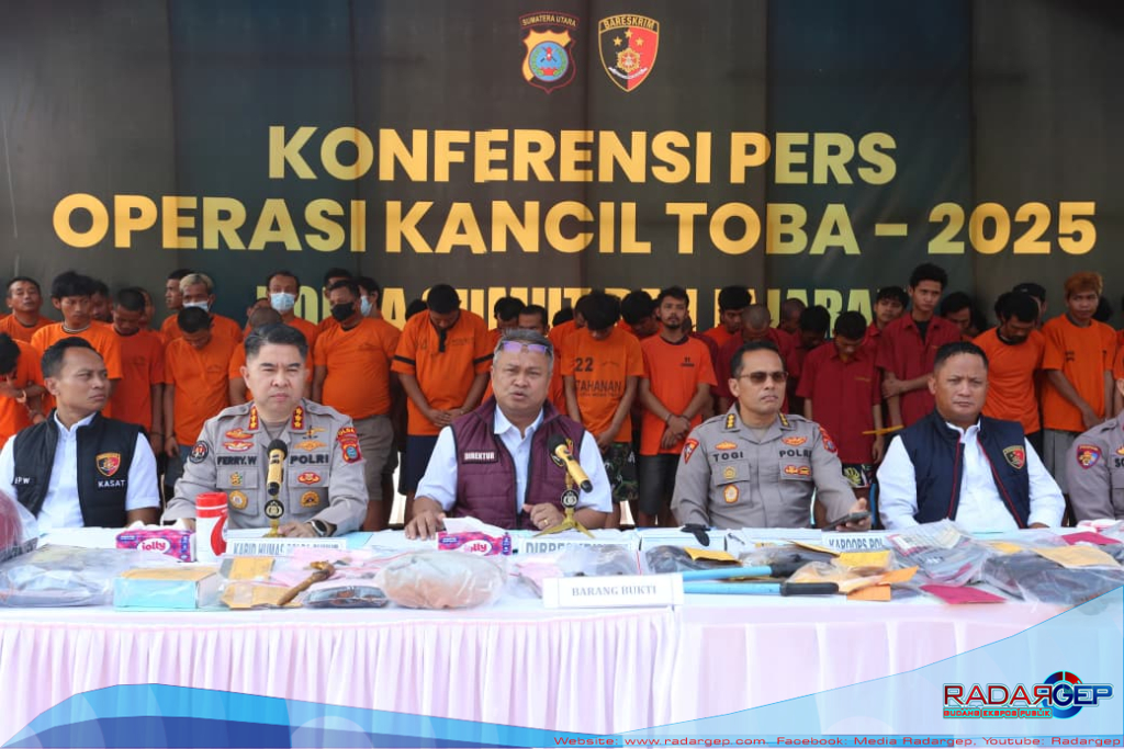 Operasi Kancil Toba 2025, Polda Sumut Tunjukkan Komitmen Berantas Curanmor dan Kejahatan Jalanan